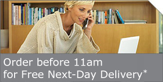 Order before 11am for next day delivery